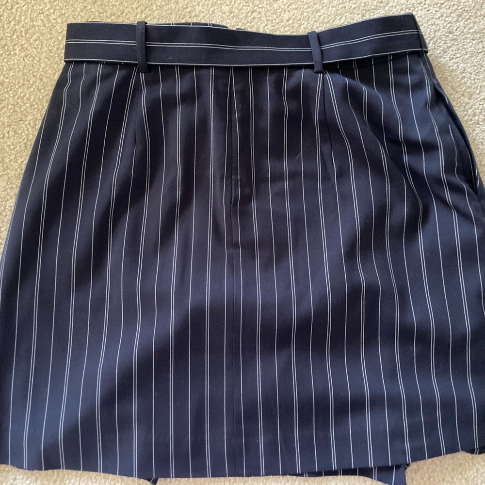 Banana republic pin striped skirt